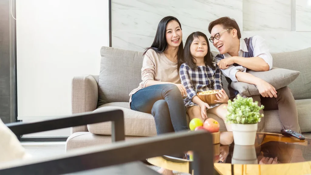 A supportive parent creates structured, peaceful routines at home.