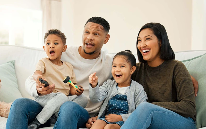 Graphic showing fewer family meltdowns by week 3